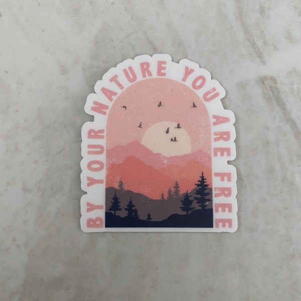 Vinyl Sticker - Western - Nature