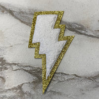 Chenille Patches - Lightning Bolt