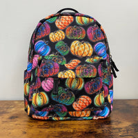 Mini Backpack - Pumpkin Rainbow