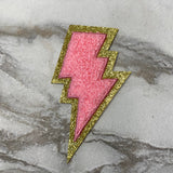 Chenille Patches - Lightening Bolt