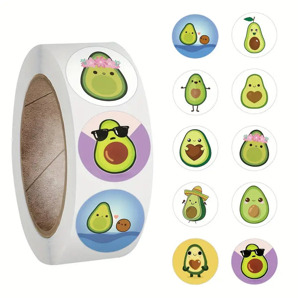 Sticker Roll - Avocado