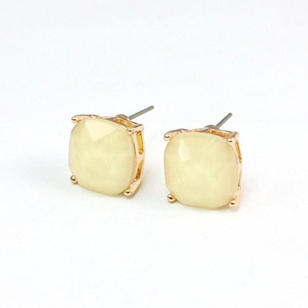 Classic Stud Earrings (Multiple Colors Available)